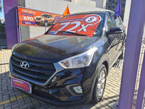 HYUNDAI CRETA 1.6 16V FLEX ACTION AUTOMÁTICO HYUNDAI CRETA 1.6 16V FLEX ACTION AUTOMÁTICO